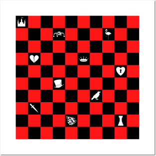 Heartless Checkerboard Posters and Art